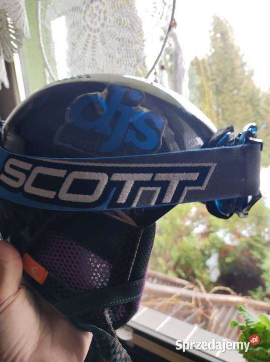 Scott okulary metaliczne gogle śnieżne zimowe sprzedam