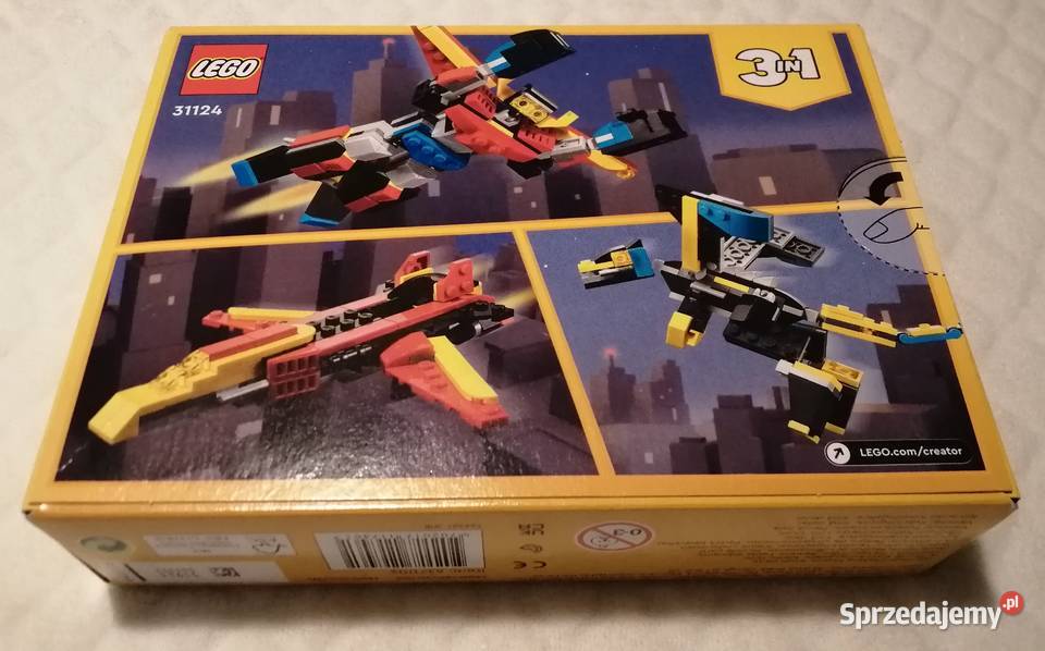 Lego Creator 31124 3w1 robot smok odrzutowiec Czeladź