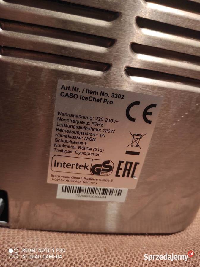 kostrkarka do lodu mało używana Lubin sprzedam