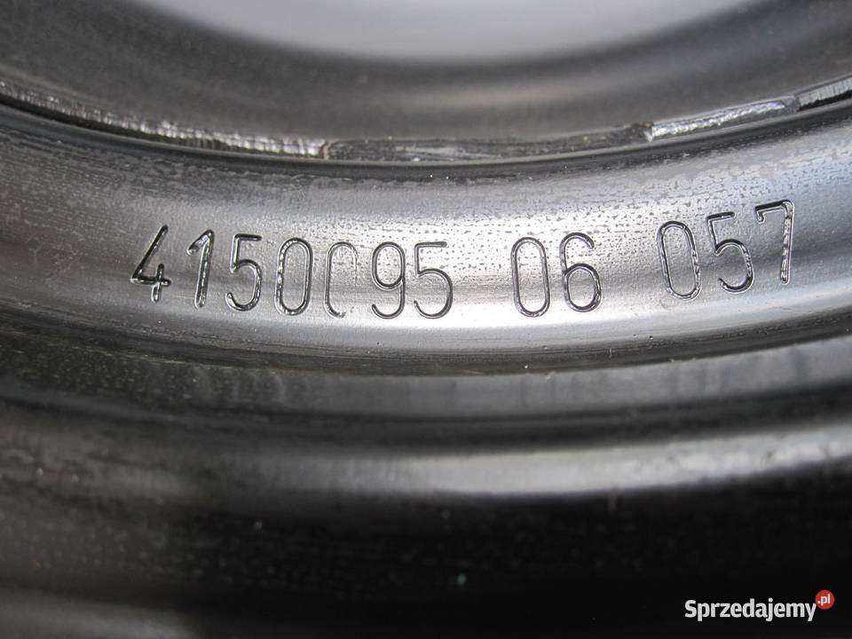 FORD FOCUS MK1 I koło dojazdowe 1258015 95M Koła dojazdowe