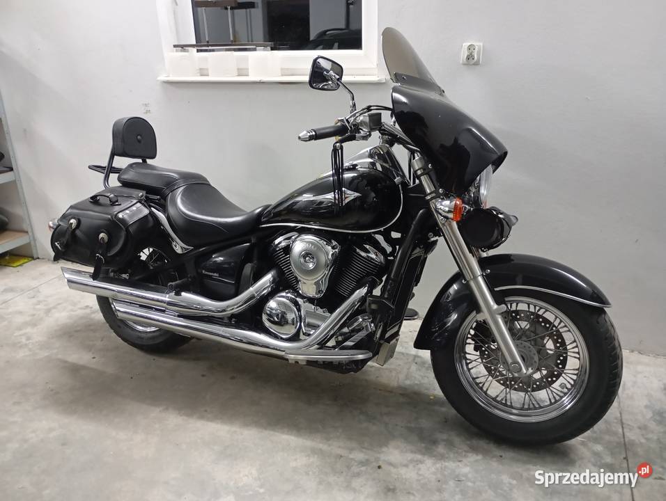 Kawasaki vn 900 Niski przebieg ładny stan metalic Mielec sprzedam