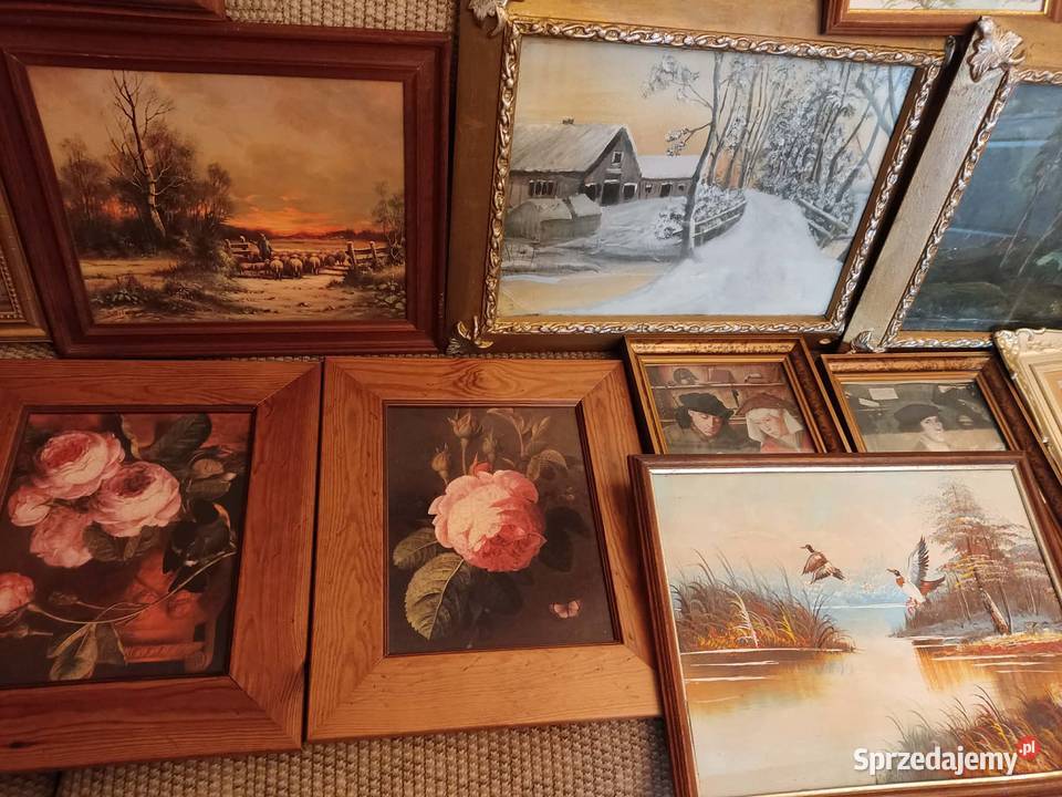 obrazy olejne i obrazki wyprzedaż Gorzów Wielkopolski sprzedam