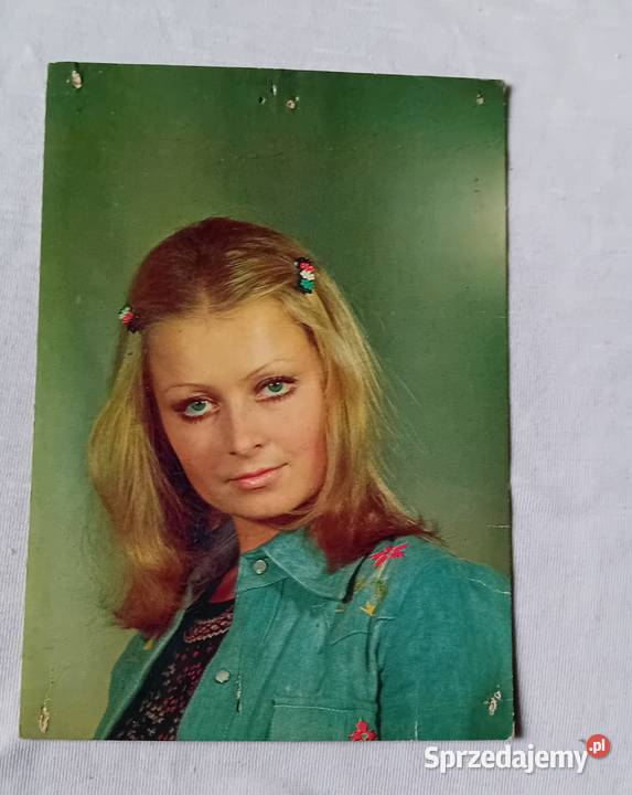 Pocztówka Magdalena Zawadzka KAW 1978 r Pocztówki i karty telefoniczne Koźminek