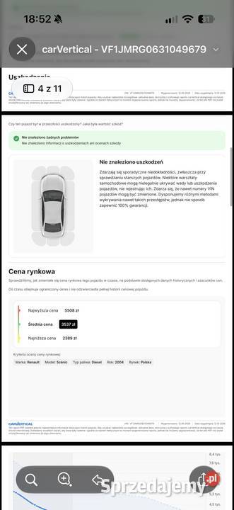 Renault Scenic II 19 dCi Luxe Expression 120 Prudnik