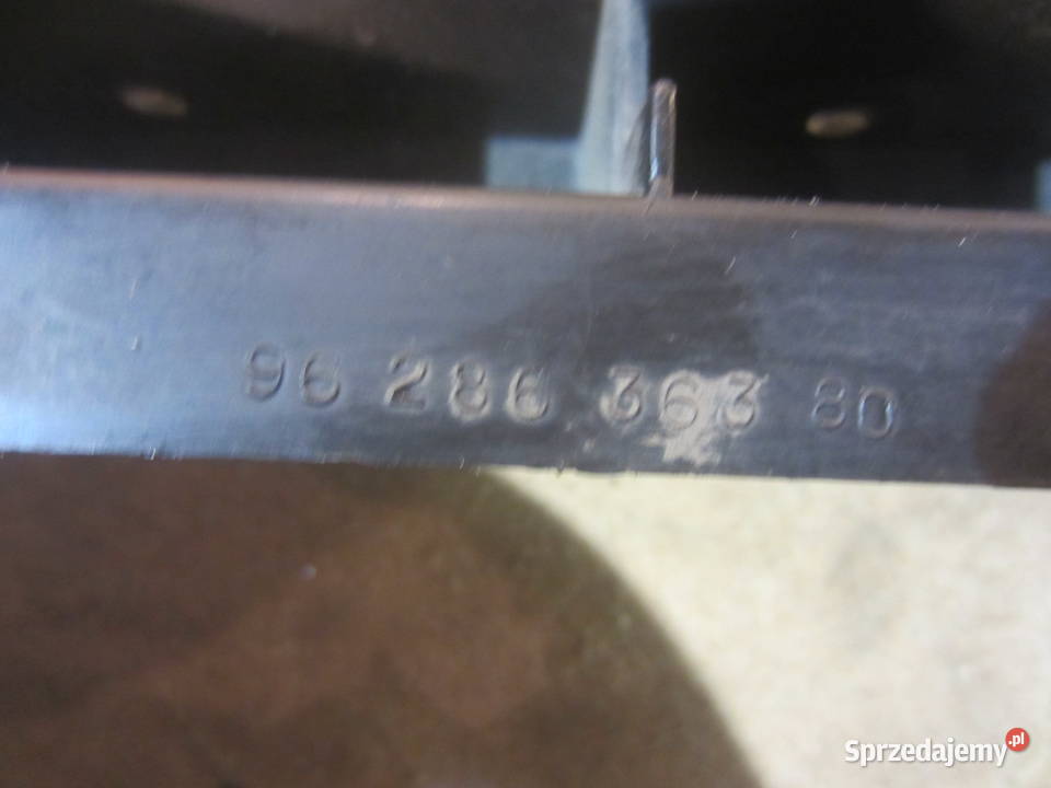 belka wzmocnienie zderzaka peugeot 206