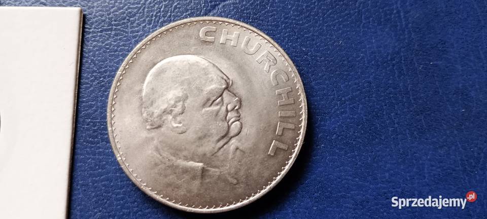 Stare monety 5 szyling 1965 Wielka Brytania Lesko