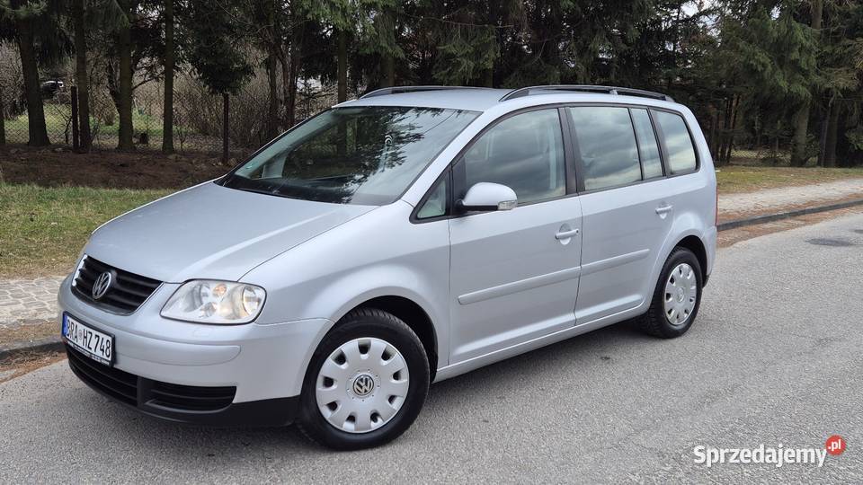 VW TOURAN 16 MPI OPŁACONY Z NIEMIEC KLIMA immobilizer Końskie