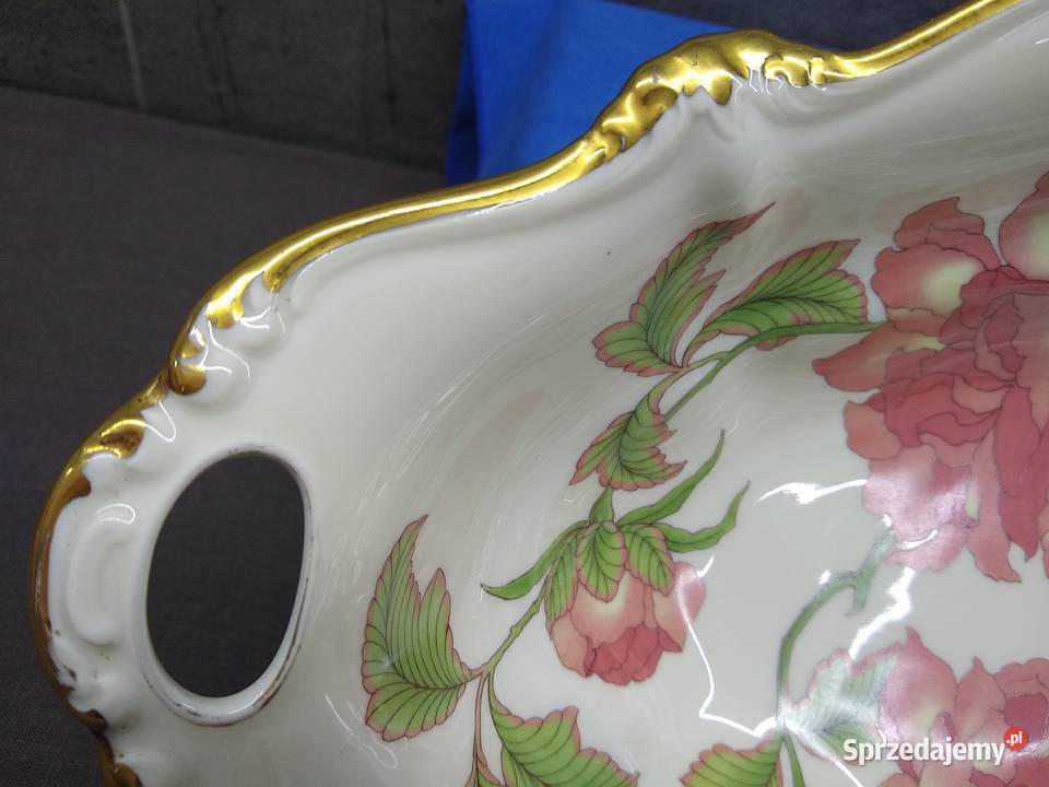 Żardiniera misa Rosenthal Hoeroldt Arkadien Porcelana i szkło Kalisz