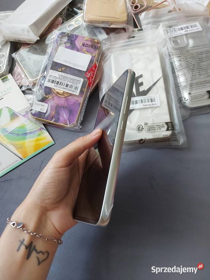 Samsung Galaxy A34 brak śladów Sosnowiec