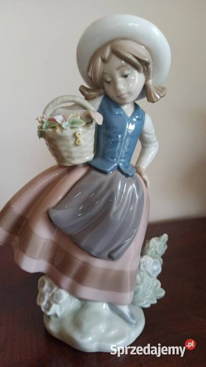 Figurka dziewczynki z kwiatami
Lladro Jose Puche pomorskie Gdańsk
