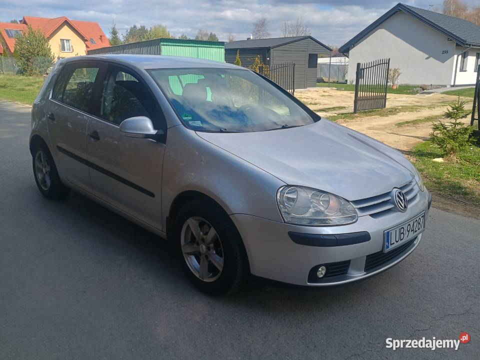 VW Golf V 16BGS 164 przebiegu ładny zadbany 101KM lubelskie Lublin