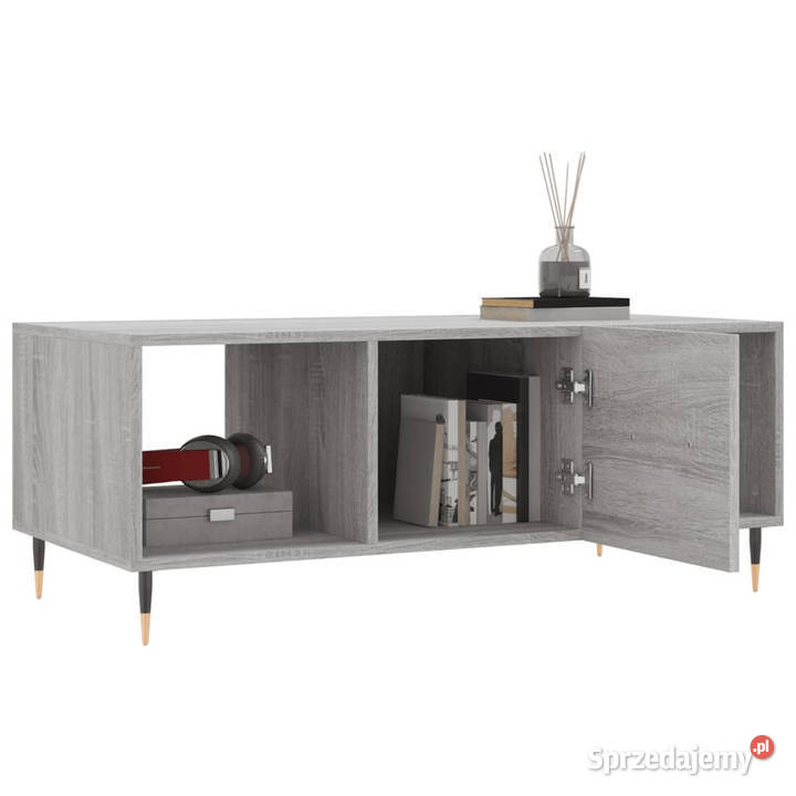 Stolik kawowy szary dąb sonoma 102x50x40 Warszawa sprzedam