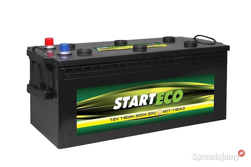Akumulator Start Eco 12V 140AH 850A Truck agro wielkopolskie Gniezno