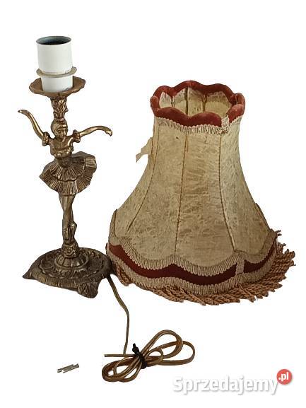 Mosiężna lampa dekoracyjna Rzeszów