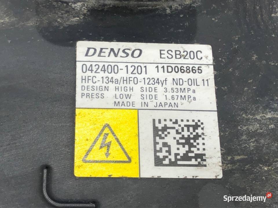 SPRĘŻARKA KLIMATYZACJI TOYOTA COROLLA E21 osobowe