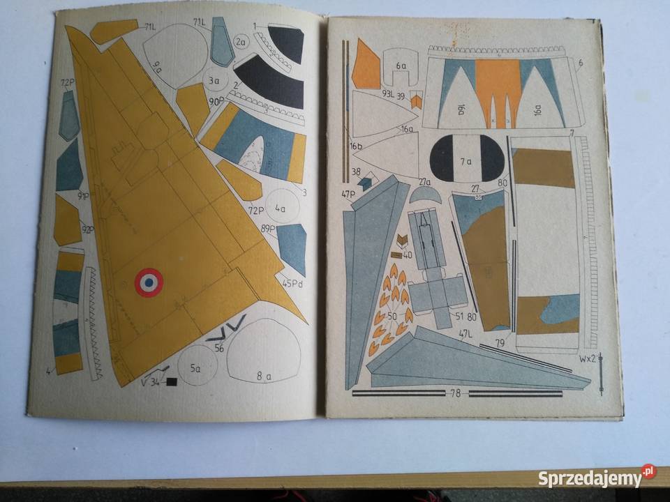 Mały Modelarz 891990 Samolot Mirage 2000 Dąbrowa Górnicza sprzedam