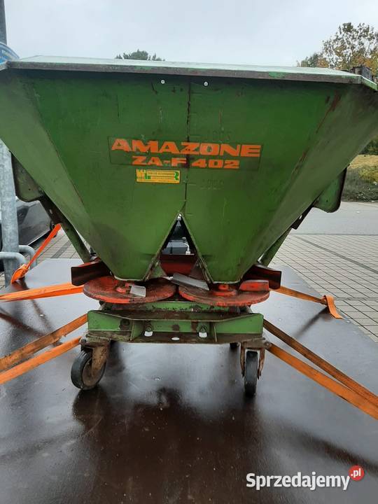 Rozsiewacz nawozu Amazone ZAF 402 Rozsiewacze nawozów