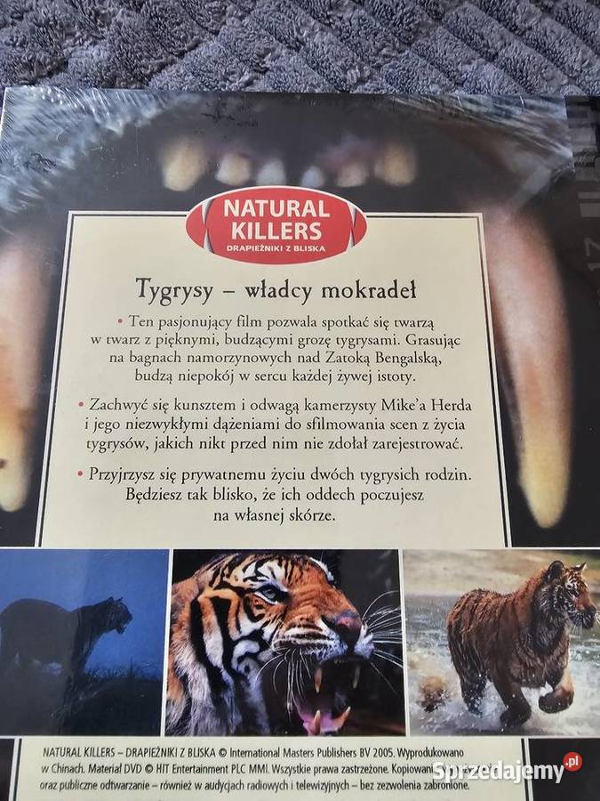 DVD Tygrysy władcy mokradeł Bojszowy