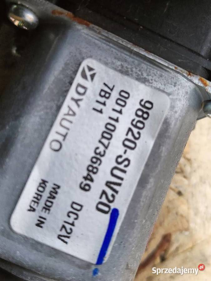 Podnośnik Mechanizm Silniczek Szyby Lewy Przód Mechanizmy opuszczania szyb Pleszew