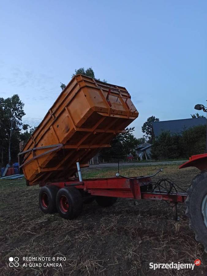 Wywrotka rolnicza tandem MIEDEMA 12T nieuszkodzony Gowidlino sprzedam