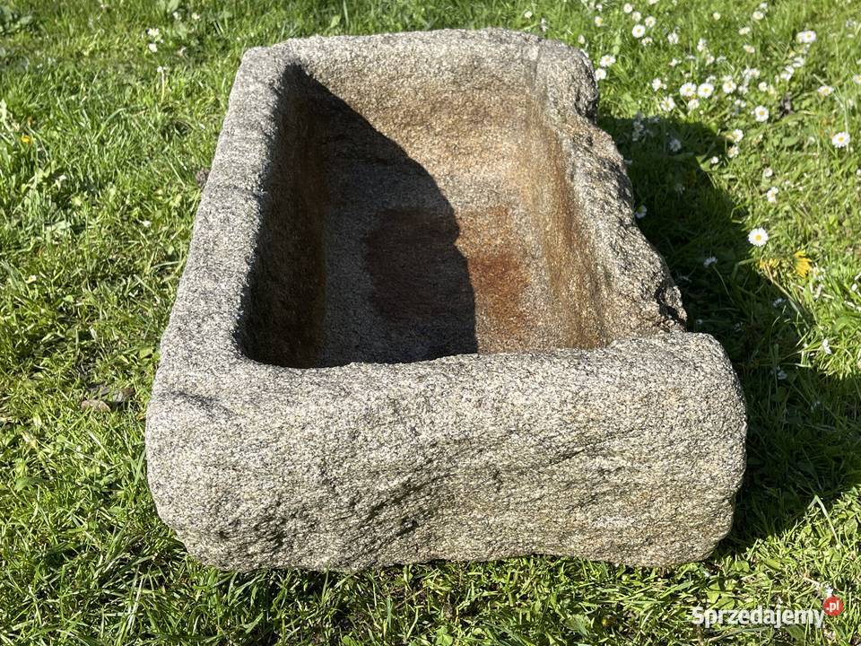 STARE KORYTO KAMIENNE GRANIT 78 KWIETNIK dolnośląskie