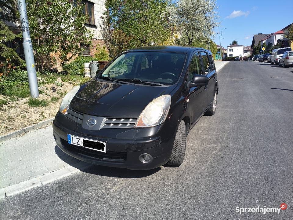 NISSAN NOTE Rok produkcji 2008 Zamość