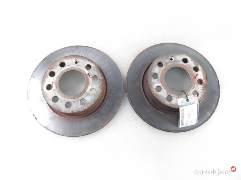 TARCZA HAMULCOWA TYŁ SKODA OCTAVIA II