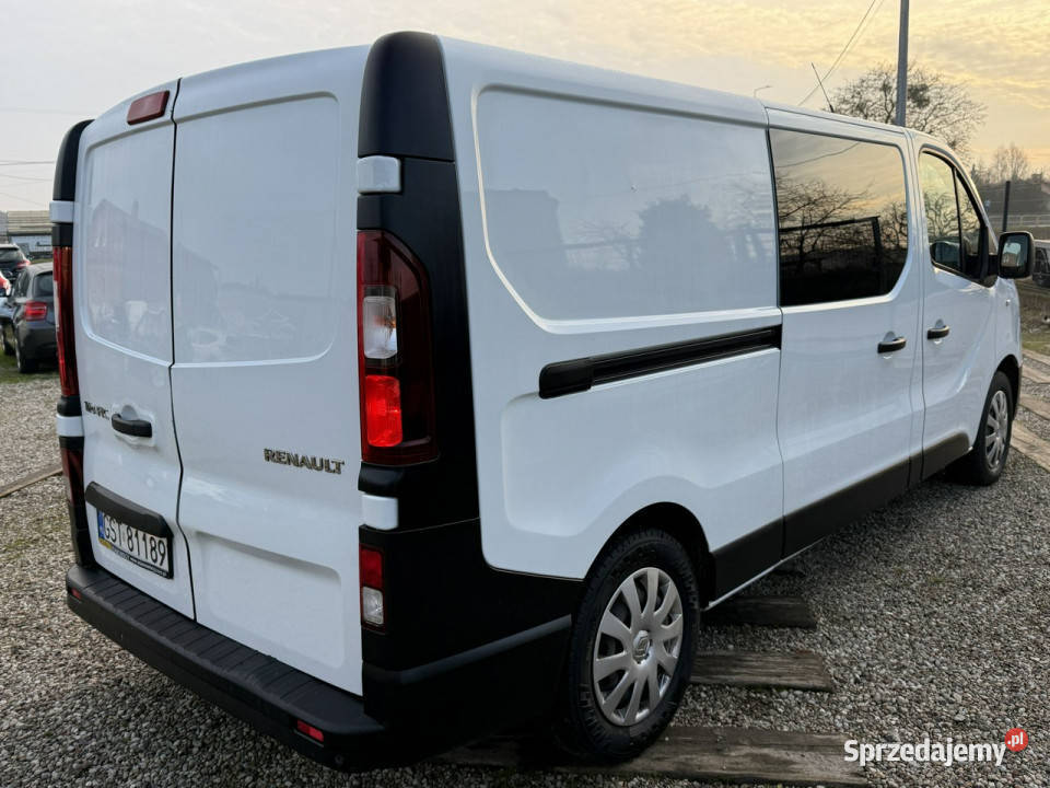 Renault Trafic brygadówka salon Polska6osobowy pełny VAT Samochody dostawcze Dąbrowa