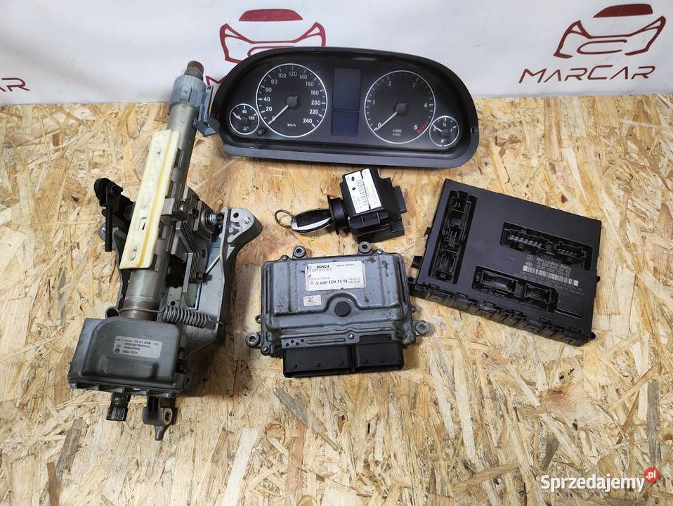 Zestaw Startowy Komputer Licznik Stacyjka Pleszew