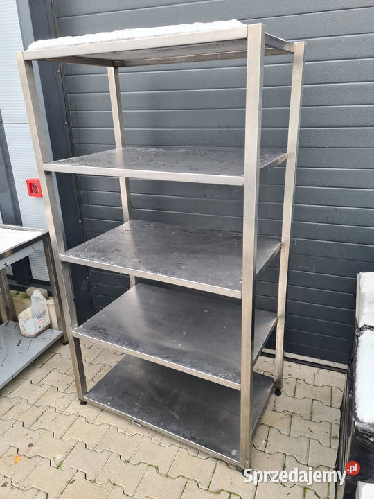 Regał Gastronomiczny Stal Nierdzewna 5 Półek Gastronomia wielkopolskie Ostrów Wielkopolski sprzedam