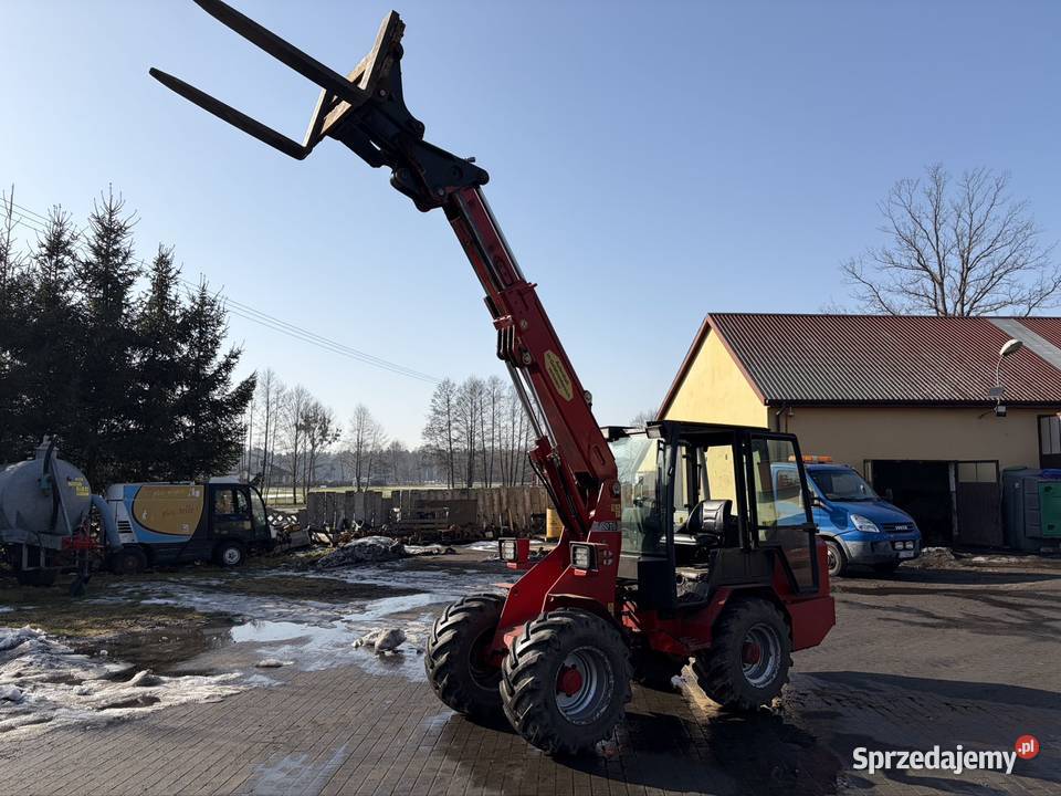 Schaffer 450 TS mini ładowarka Weidemann Maszyny rolnicze