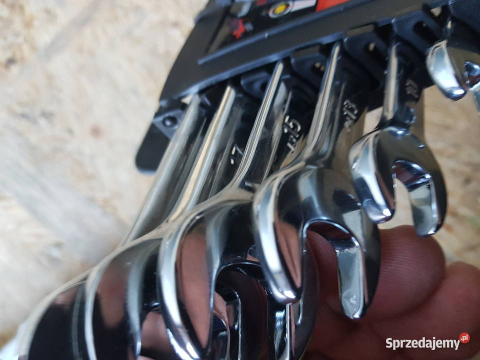 KLUCZE ŁAMANE PŁASKO OCZKOWE GRZECHOTKA 6el wielkopolskie