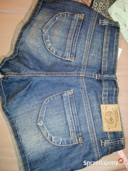 YORkER spodenki jeansowe szorty dżinsowe Bez wzoru Leszno