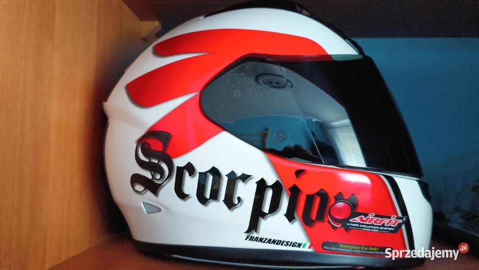 Kask Skorpion Części i akcesoria motocyklowe Poznań sprzedam