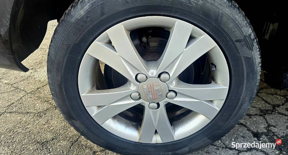 Seat Alhambra Lift 2010r Serwis 7K Zadbany czarny małopolskie Bochnia sprzedam