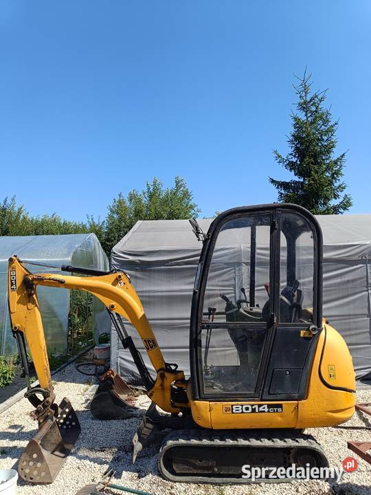 Minikoparka JCB 8014 Motoryzacja