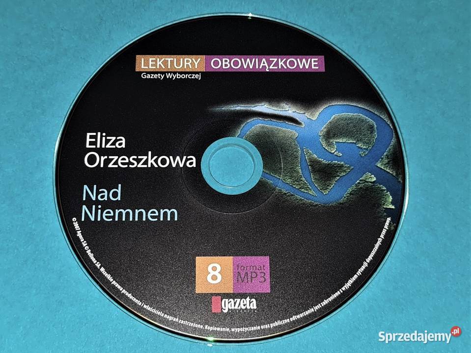 Niemnem lektura na CD MP3 Warszawa