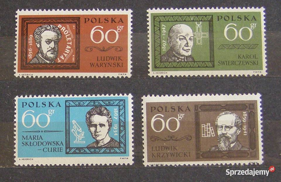 Znaczki pocztowe Polska Zestaw 125 Filatelistyka Łódź