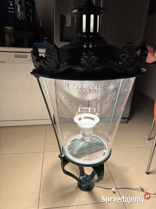 Latarnia lampa Selux Germany aluminium nowa Długopole-Zdrój