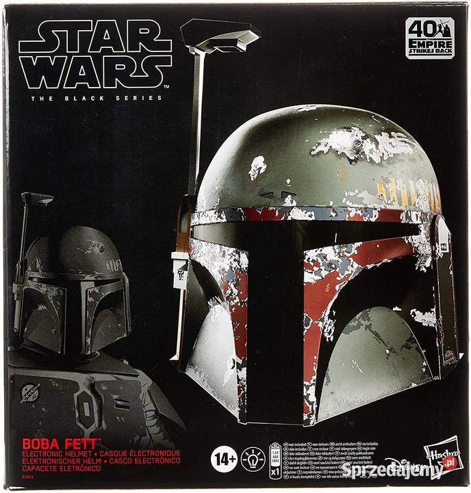 HEŁM BOBA FETT STAR WARS BLACK SERIES Czarna Mogilany sprzedam