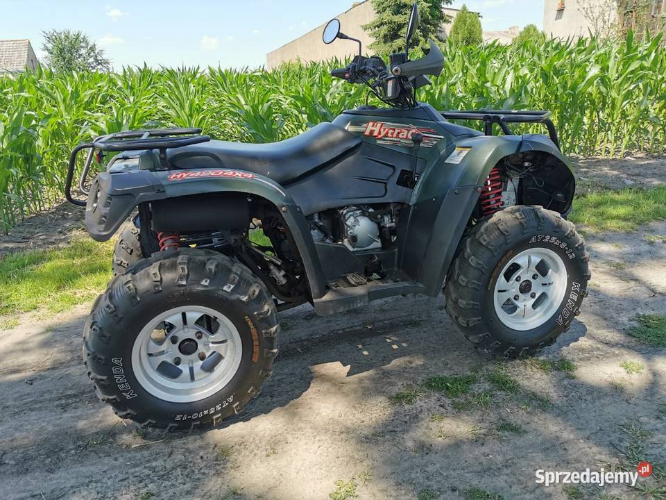 Quad Linhai 420 4X4 homologacja l7e hak czterosuwowy