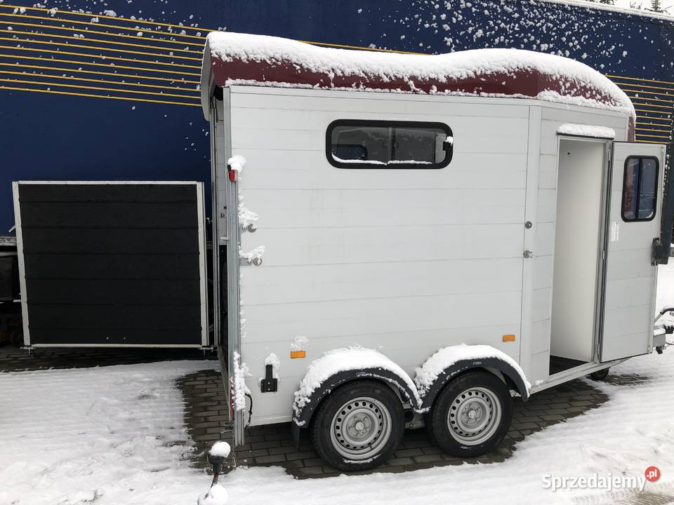 przyczepa do zwierząt humbaur boeckmann cheval Olsztynek sprzedam