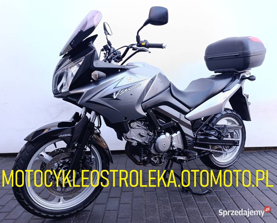 Suzuki DL 650 DL650 VStrom centralny kufer Ostrołęka