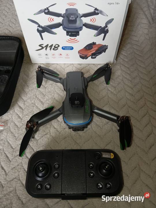 Dron S118 z kamerą i silnikami bezszczotkowymi Gorzów Wielkopolski