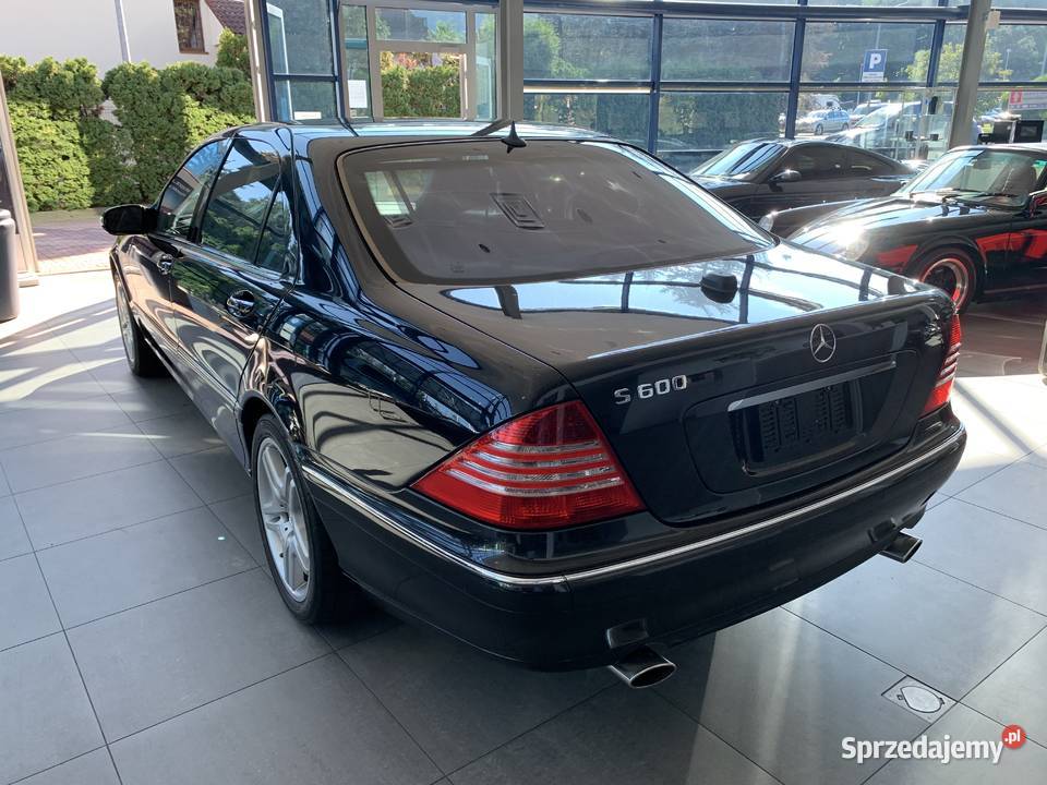 MERCEDESBENZ S 600 L W12 BiTurbo Klasa S Mercedes-Benz Kraków sprzedam
