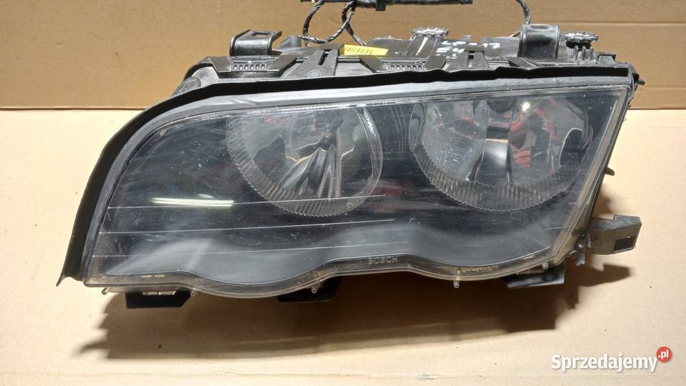 E46 SEDAN KOMBI LAMPA PRZÓD LEWY Zbierkowo sprzedam