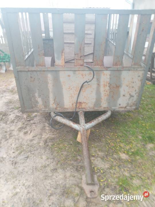 Dwukółka do przewozu do bydła Przyczepy rolnicze Frampol