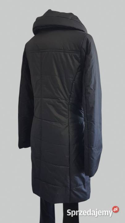 Damska kurtka zimowa puchowa pikowana czarna małopolskie Chrzanów