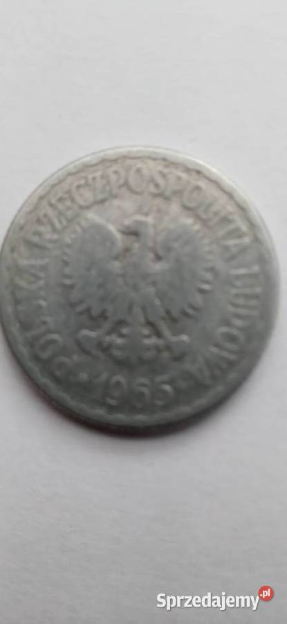 Moneta 1 PRL 1965 śląskie Skoczów