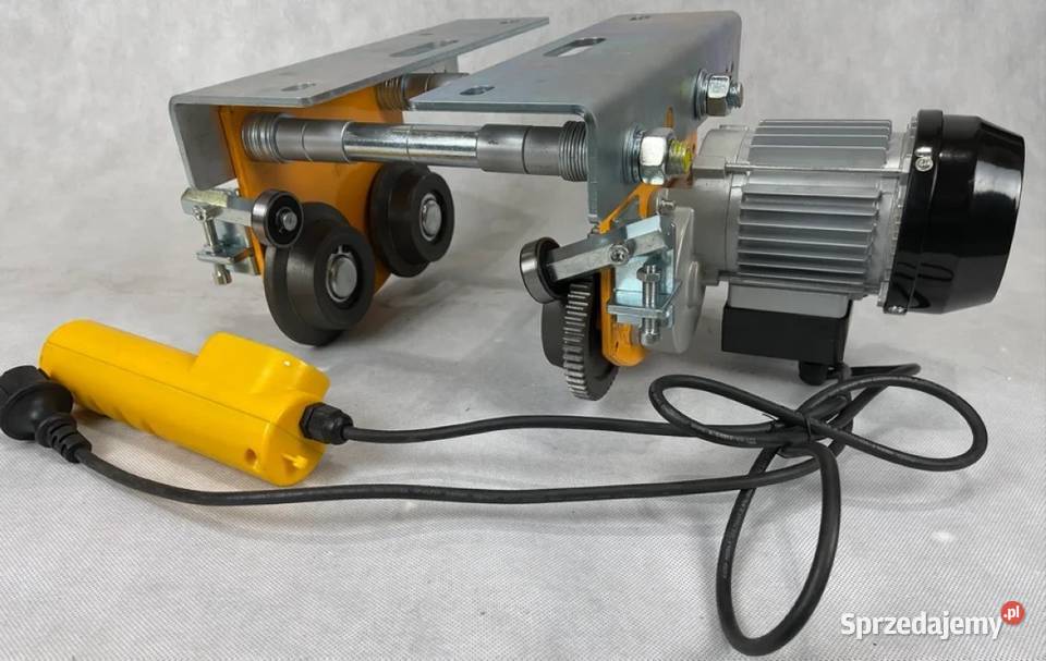 Wózek suwnicowy elektryczny 1T szerokość belki dolnośląskie Ząbkowice Śląskie sprzedam